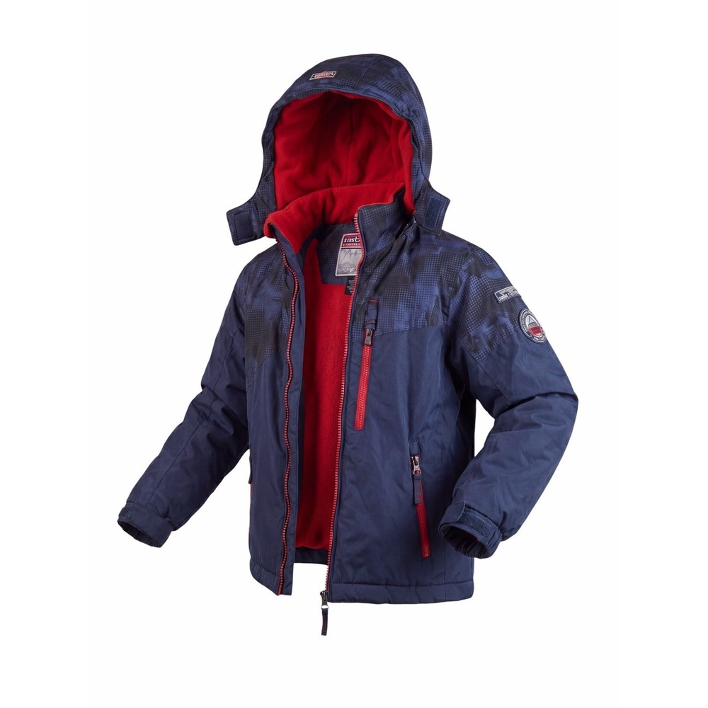 32 Degrees Toddler Jacket Boys Size 6 Full Zip With Hood Navy Blue